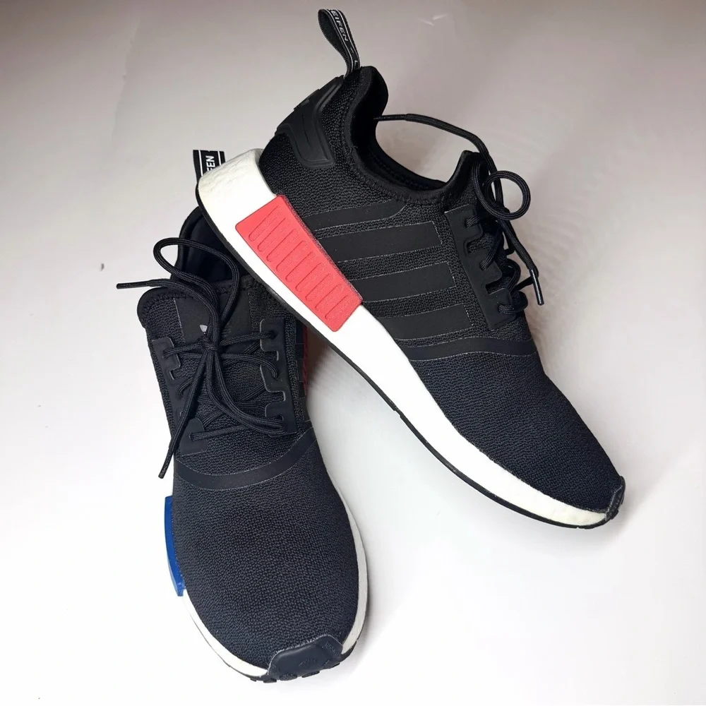 Adidas Originals Men’s Nmd R1 Road Running Shoes Black Size- 11
